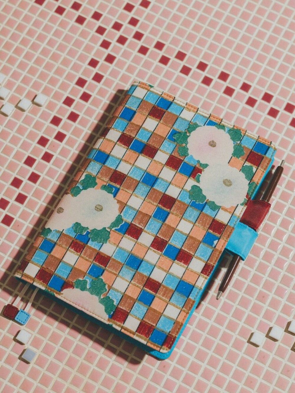 Hobonichi Techo Cousin A5 Size Cover Unsodo Shin-Bijutsukai Floral Art Japan